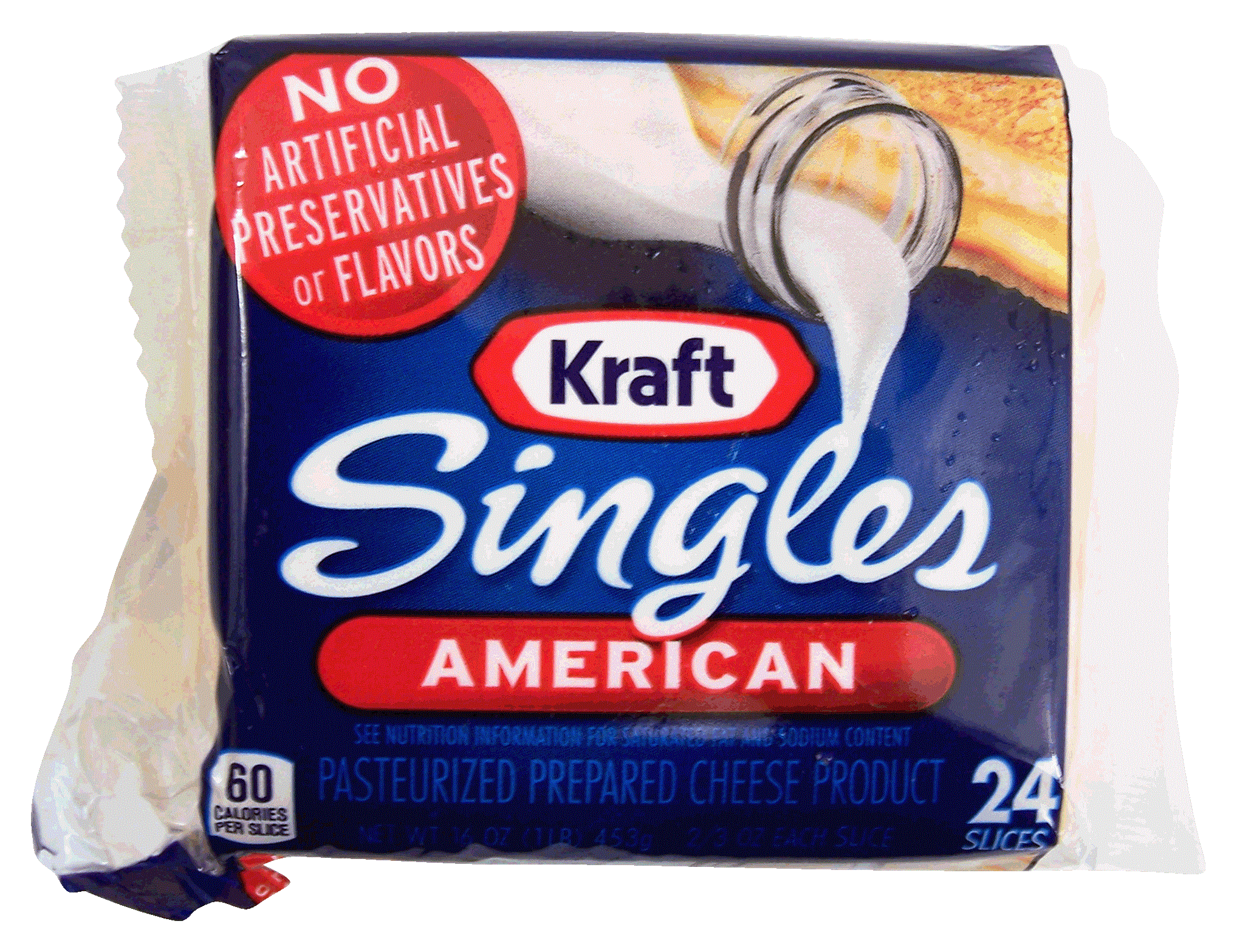 Kraft Singles American Slices 24 Ct Full-Size Picture